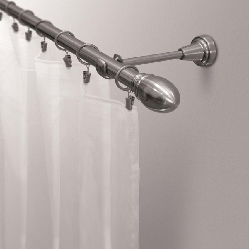 Karnisz metalowy PAR pojedynczy nikiel