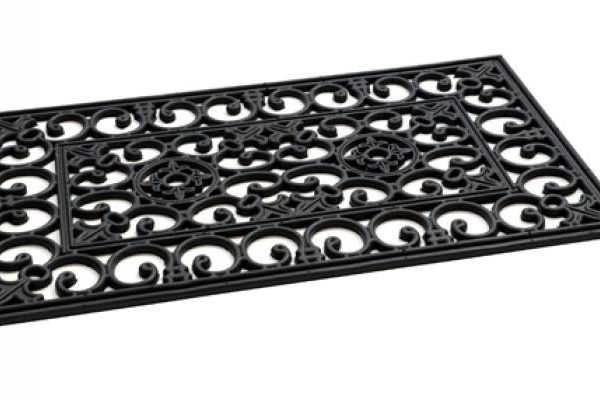 Iron Mat Black 3 45x75cm